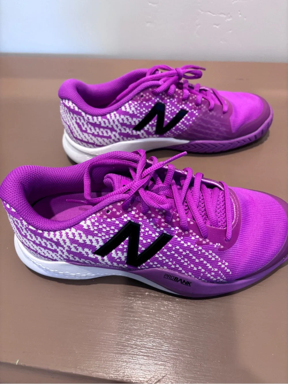 New Balance Black & Pink Running Shoes